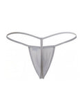 CandyMan 9586 G-String Color Gray Mesh