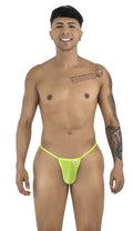 CandyMan 9586 G-String Color Hot Green Mesh