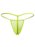 CandyMan 9586 G-String Color Hot Green Mesh