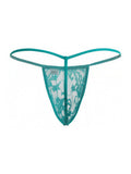 CandyMan 9586 Men's Underwear Mini G-String Color Jade Lace