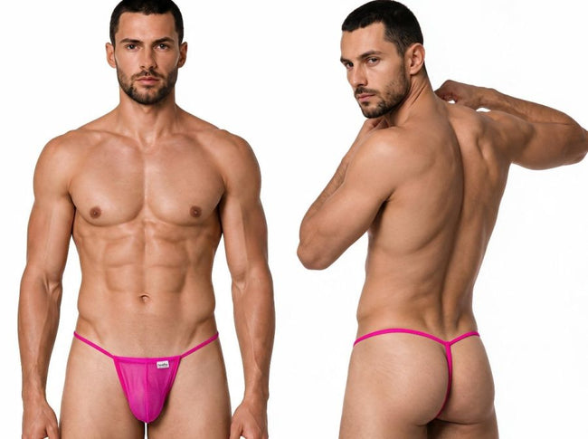 CandyMan 9586 Men's Underwear Mini G-String Color Magenta