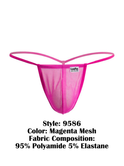 CandyMan 9586 Men's Underwear Mini G-String Color Magenta