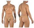 CandyMan 9586 G-String Color Mocca Mesh