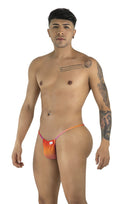 CandyMan 9586 G-String Color Orange Print