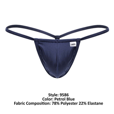 CandyMan 9586 Men's Underwear Mini G-String Color Petrol Blue