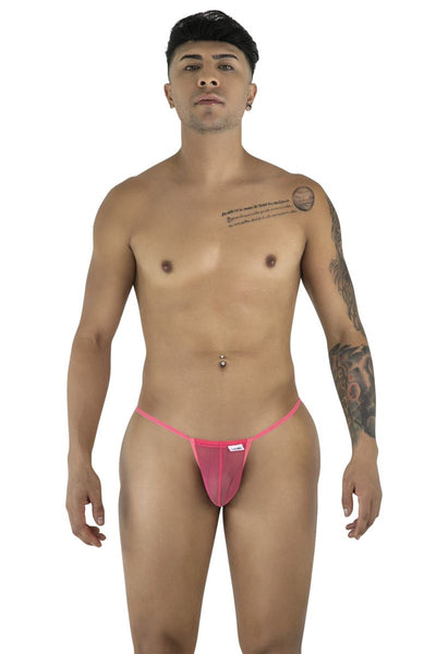 CandyMan 9586 G-String Color Pink Mesh