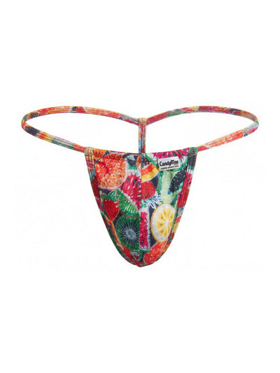 CandyMan 9586 Men's Underwear Mini G-String Color Printed Fruits
