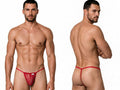 CandyMan 9586 Men's Underwear Mini G-String Color Red Lace