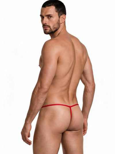CandyMan 9586 Men's Underwear Mini G-String Color Red