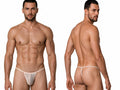 CandyMan 9586 Men's Underwear Mini G-String Color Tangerine Mesh
