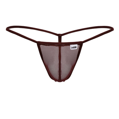CandyMan 99246 G-String Thongs Color Burgundy