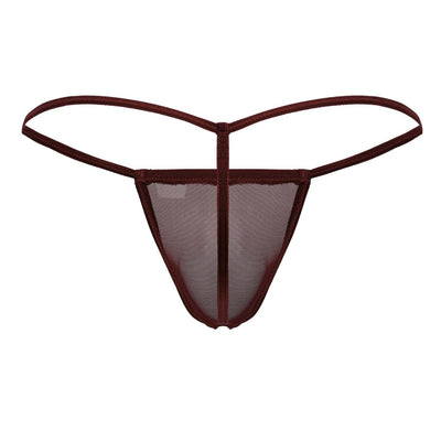 CandyMan 99246 G-String Thongs Color Burgundy