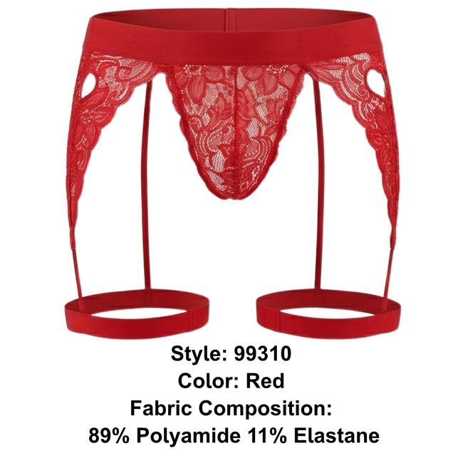 CandyMan 99310 Thongs Color Red