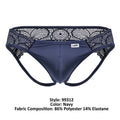 CandyMan 99312 Lace Jockstrap Color Navy