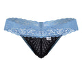 CandyMan 99370 Lace Thongs Color Blue