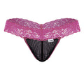 CandyMan 99370 Lace Thongs Color Hot Pink