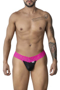 CandyMan 99370 Lace Thongs Color Hot Pink