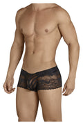 CandyMan 99393X Lace-Mesh Trunks Color Black