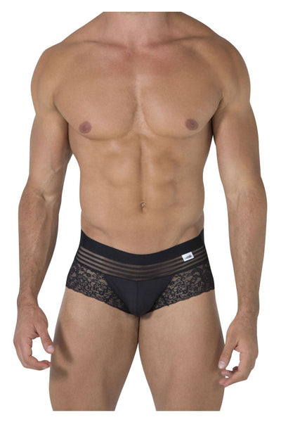 CandyMan 99466X Lace Briefs Color Black