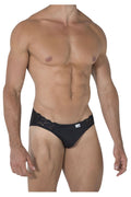 CandyMan 99490X Lace-Mesh Jockstrap Color Black