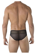 CandyMan 99495X Mesh Briefs Color Black