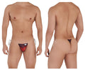 CandyMan 99571X Invisible Micro G-String Color Red Prints