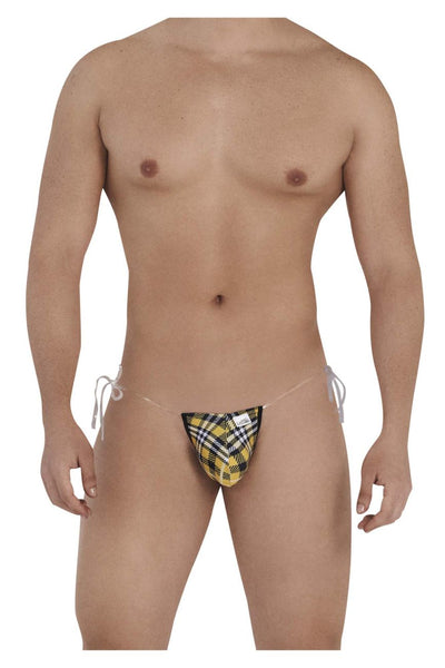 CandyMan 99571X Invisible Micro G-String Color Yellow Print