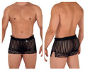 CandyMan 99601X Lounge Pajama Shorts Color Black