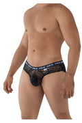 CandyMan 99615X Spank Me Lace Briefs Color Black