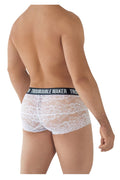 CandyMan 99616X Trouble Maker Lace Trunks Color White