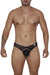 CandyMan 99672X Chain Jock Briefs Color Black