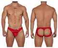 CandyMan 99672X Chain Jock Briefs Color Red