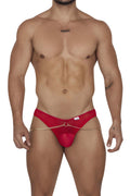 CandyMan 99672X Chain Jock Briefs Color Red