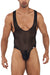 CandyMan 99727X Work-N-Play Bodysuit Color Black