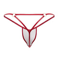 CandyMan 99738 Gloss G-String Color Red