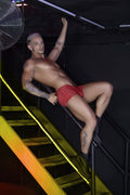 CandyMan 99745 Lace Trunks Color Red