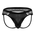 CandyMan 99763 Lace Jockstrap Color Black