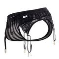 CandyMan 99766 Garter Thongs Color Black