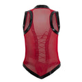 CandyMan 99774 Gladiator Bodysuit Color Red