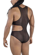 CandyMan 99788 Mesh Bodysuit Color Black