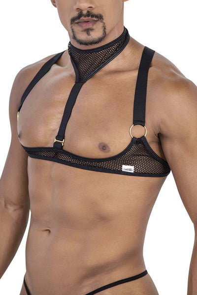 CandyMan 99809 Mesh Harness Color Black