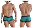 CandyMan 99821 Back to School Trunks Color Green Plaid