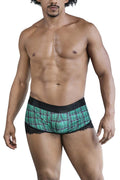 CandyMan 99821 Back to School Trunks Color Green Plaid