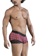 CandyMan 99821 Back to School Trunks Color Red Plaid