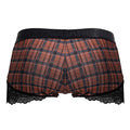 CandyMan 99821 Back to School Trunks Color Red Plaid