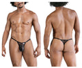 CandyMan 99824 Mesh Thongs Color Black