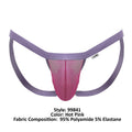 CandyMan 99841 Mesh Thongs Color Hot Pink