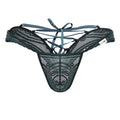 CandyMan 99861 Lace Thongs Color Green