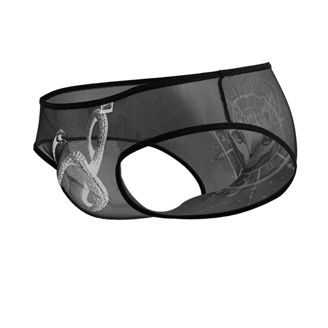 CandyMan 99871 Egyptian Briefs Color Black-White