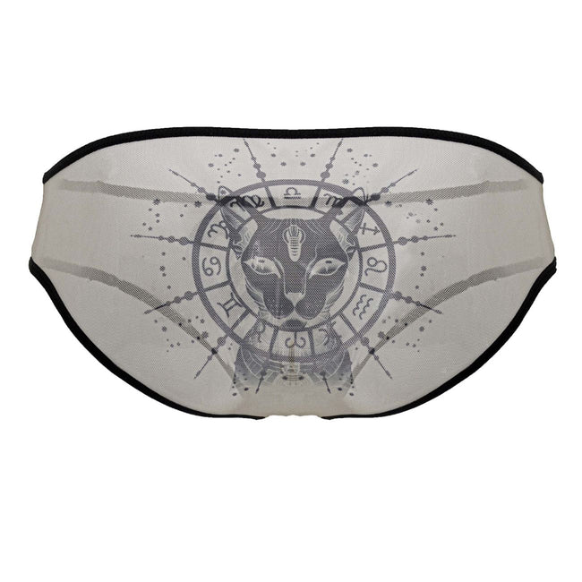 CandyMan 99871 Egyptian Briefs Color Nude-Black